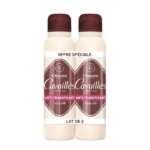 Deux flacons de Rogé Cavaillès Déodorant Anti-Traces Absorb+ 48h (Lot de 2x150 ml) sont présentés côte à côte avec une étiquette "Offre Spéciale" et "Lot de 2". L'emballage est blanc avec des accents bruns et roses. Dakar