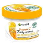 Garnier Body SuperFood Crème pour le Corps Éclat à la Vitamine C 380 ml est conçu pour les peaux sèches et ternes, offrant une hydratation de 48 heures, un effet illuminateur, et contient 97% d'ingrédients d'origine naturelle. Dakar