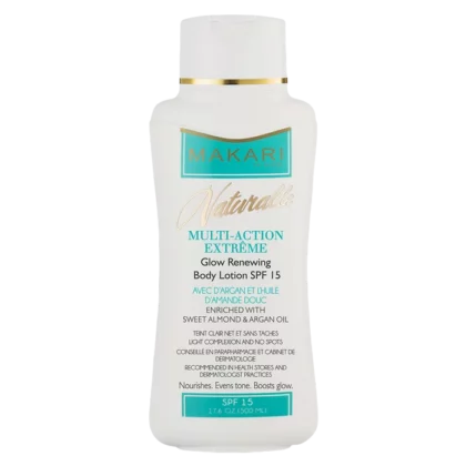 Sérum éclaircissant De Luxe Makari Naturalle - 500 Ml, à La Glutathione, Pour Le Corps Et Le Visage