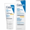 La Crème Hydratante Visage SPF 25 de CeraVe est disponible en tube de 52 ml et est livrée avec sa boîte. Elle est formulée pour les peaux normales à sèches, avec un emballage comportant des détails en anglais, français et espagnol. Le produit met en valeur sa protection UV et sa formule sans parfum. Dakar