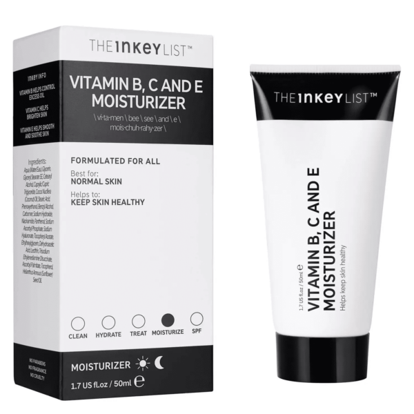 The INKEY List Vitamin B C and E Moisturizer 50ml – Image 2
