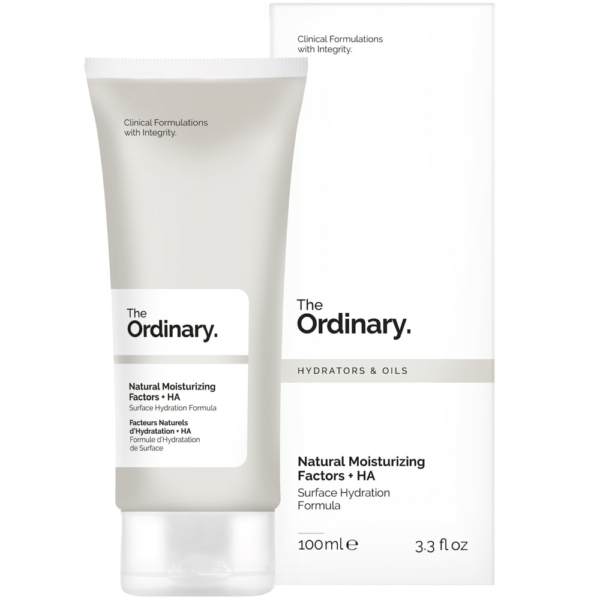 The Ordinary Facteurs Naturels d’Hydratation + HA  : Crème Hydratante 100ml
