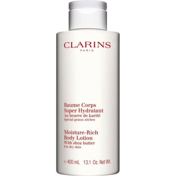 Clarins Baume Corps Super Hydratant Au beurre de karité Soin corps  soin hydratant 400ml