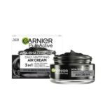 Image de Garnier SkinActive AHA+BHA Crème matifiante pour le visage 3 en 1 au charbon 50 ml