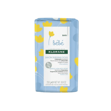 Klorane Bébé Savon Surgras Doux 250 g