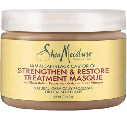 Shea Moisture Masque Revitalisant à l'Huile de Ricin 326 g