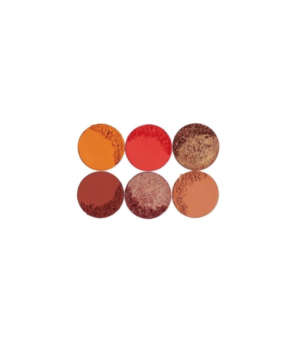 Juvias Place Palette de Fards à Paupières BRONZED RUSTIC EYESHADOW 6 Ombres – Image 3