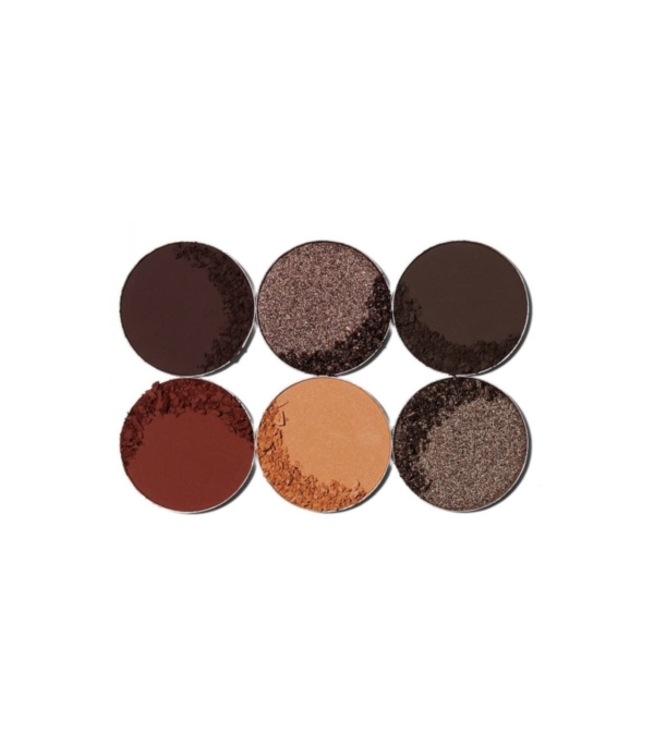 Juvias Place Palette de Fards à Paupières THE CHOCOLATES EYESHADOW 6 Ombres – Image 2