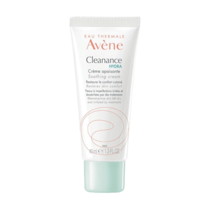 Avène CLEANANCE HYDRA - Crème Apaisante - Peaux à Imperfections Irritées et Desséchées 40ml