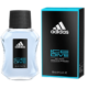 L'eau de toilette ADIDAS Homme Ice Dive 50 ml est gracieusement placée à côté de sa boîte noire et bleue coordonnée, mettant en valeur ses 50 ml (1,6 fl. oz.) de parfum rafraîchissant. Dakar
