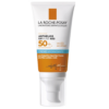 La Roche-Posay Anthelios UVMUNE 400 Ultra - Crème SPF50+ AVEC Parfum 50 ml se présente dans un tube blanc rehaussé de touches d'orange et de bleu. L'emballage met en valeur la mention "Crème Hydratante", qui offre une protection supérieure contre les rayons UVA ultra-longs. Dakar