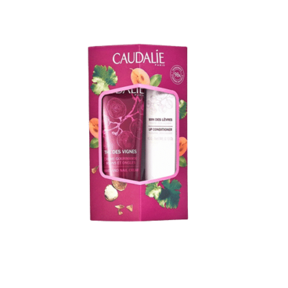 Caudalie - DUO HIVER - THÉ DES VIGNES - Crème Gourmande Mains 30ml + Soin des Lèvres 4.5g