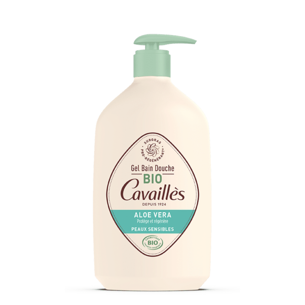 Roge Cavailles Gel Bain Douche Aloe Vera Surgras Bio 1L