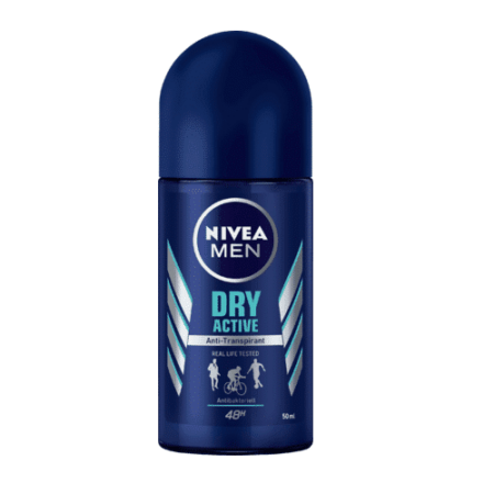 Restez frais et confiant avec le déodorant anti-transpirant NIVEA MEN Roll On Dry Active de 50 ml. Bénéficiez d'une protection de 48 heures dans un flacon bleu foncé avec un texte blanc et un motif cycliste, mettant en valeur sa fonction « Real Life Tested » pour toutes vos exigences quotidiennes. Dakar