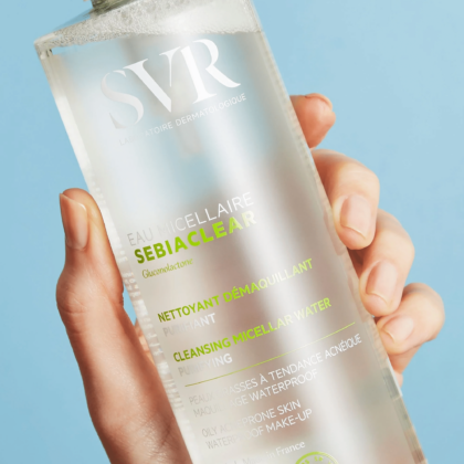 SVR SEBIACLEAR Eau Micellaire Nettoyante Purifiante 400ml