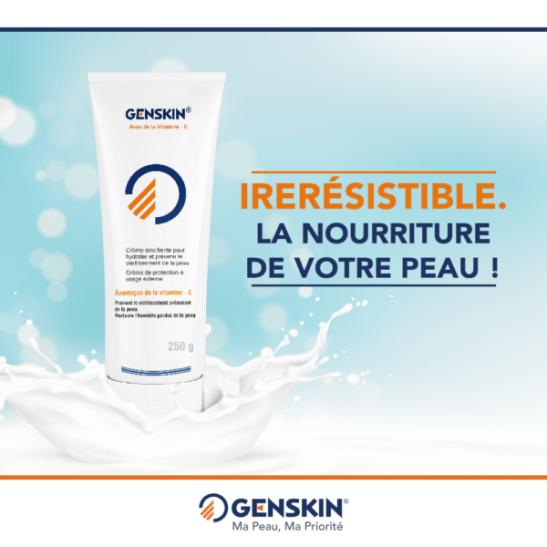 Genskin Crème Émolliente à La Vitamine E 250g