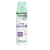 Le Déodorant Femme Pure Fresh 48H Très doux 150 ml de GARNIER, doté d'un bouchon vert, incarne l'essence vivace de Dakar. Son étiquette garantit une protection « 48h » avec « 0% de sel d'aluminium » et offre un « parfum frais ». Conçu pour une fraîcheur durable sans alcool, il est idéal pour le style de vie actif du Sénégal. Dakar