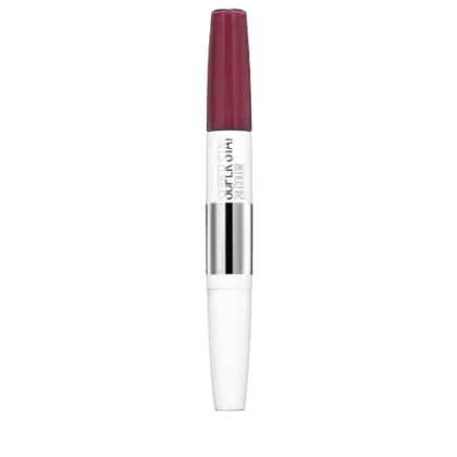 Le Rouge à lèvres Superstay 24h de Maybelline New York en Wildberry 260 est un rouge à lèvres à double embout d'une teinte bordeaux riche qui rappelle les couchers de soleil vibrants de Dakar. Il est doté d'un élégant capuchon applicateur blanc à une extrémité et d'une bande métallique ornée d'un texte imprimé sur le tube, le tout présenté sur un fond transparent pour incarner l'élégance rayonnante du Sénégal. Dakar