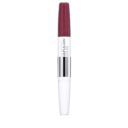 Le Rouge à lèvres Superstay 24h de Maybelline New York en Wildberry 260 est un rouge à lèvres à double embout d'une teinte bordeaux riche qui rappelle les couchers de soleil vibrants de Dakar. Il est doté d'un élégant capuchon applicateur blanc à une extrémité et d'une bande métallique ornée d'un texte imprimé sur le tube, le tout présenté sur un fond transparent pour incarner l'élégance rayonnante du Sénégal. Dakar