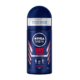 Le Déodorant Homme Roll On Anti transpirant DRY IMPACT de NIVEA MEN présente un design bleu foncé et rouge saisissant, mettant en valeur la protection « 48H » et les tests cliniques « Haut Pro-Balance », avec une contenance de 50 ml. Dakar
