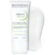 Un tube de Sébium Global Soin Intense Purifiant 30 ml de Bioderma pour peaux à tendance acnéique est présenté à côté d'une tache blanche, mettant en valeur sa texture. L'étiquette comporte un texte en français et en anglais. Ce produit de 30 ml (1 fl oz) est idéal pour les routines de soins de la peau de Dakar à n'importe quel endroit du Sénégal. Dakar