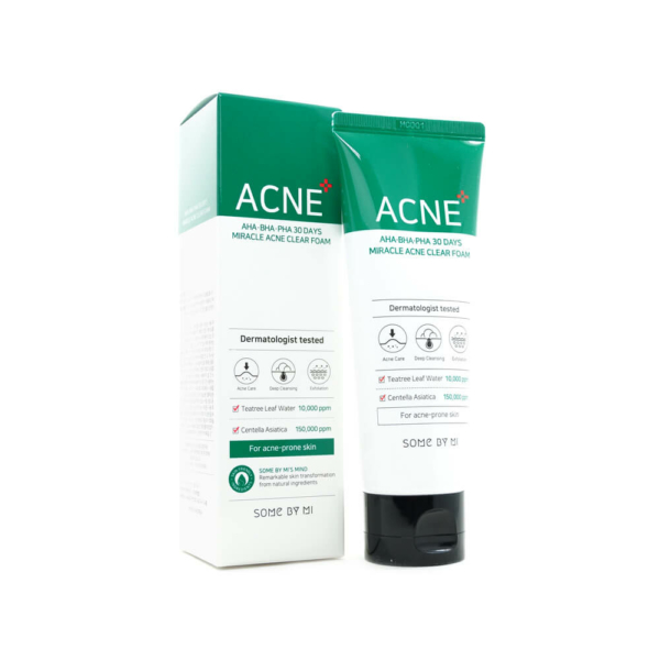 Some By Mi Mousse Nettoyante Anti Acne 30 Days Miracle 100 ml – Image 2