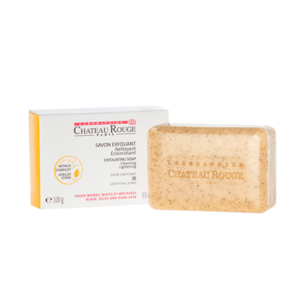 Chateau Rouge Savon Exfoliant Noyaux D'abricot 100 g – Image 2