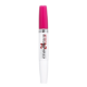 Découvrez le Rouge à lèvres New York Superstay 24H de Maybelline en Super Impact Pink Goes On 183, doté d'un design à double embout avec un capuchon rose et une base blanche, évoquant l'esprit animé de Dakar. L'étiquette noire et rouge audacieuse indique « SUPER STAY 24 COLOR », promettant un style impeccable et longue tenue tout au long de la journée. Dakar