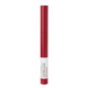 Un crayon à lèvres Superstay Ink de Maybelline New York dans la teinte « 50 Own Your Empire », inspiré de l'esprit dynamique de Dakar, au Sénégal, est représenté verticalement avec son capuchon. La partie inférieure présente gracieusement le nom de la marque en texte blanc. Dakar
