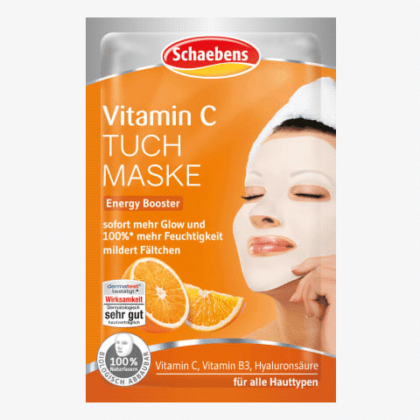 SCHAEBENS Masque en feuille à la vitamine C 1 pc