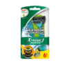 L'emballage du rasoir jetable WILKINSON Xtreme3 Sensitive pour hommes, comprenant huit rasoirs à lames flexibles conçues pour le confort, est orné de teintes bleues et vertes avec un motif représentant une éclaboussure d'eau. Ce design met l'accent sur la glisse douce du rasoir et l'expérience de rasage rafraîchissante. Dakar