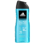 Le gel douche ADIDAS Homme IceDive 400 ml est un gel douche élégant dans un flacon bleu transparent aux accents noirs et blancs, doté d'une poignée texturée, d'un bouchon rabattable et d'un logo Adidas bien visible. Dakar
