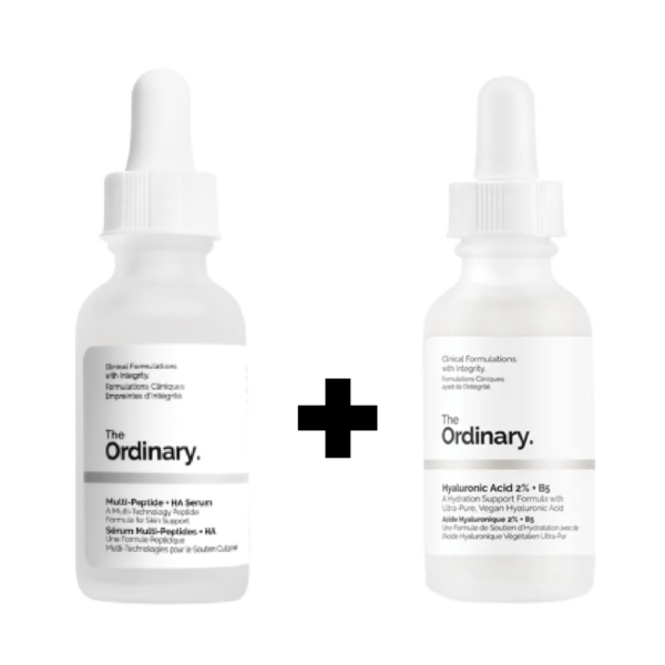 The Ordinary Pack Peau Mature Ou Sujette A Des Rides / Ridules (Buffet+Acide Hyaluronic - Manque de Fermeté)