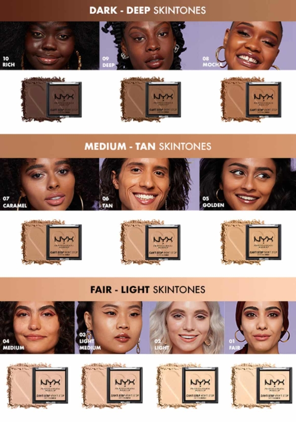 NYX Professional Makeup Poudre Matifiante Can't Stop Won't Stop – Image 3