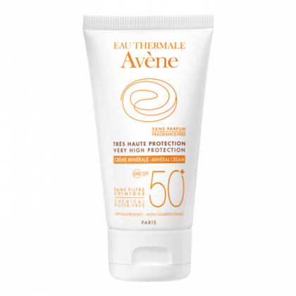 Avene - Solaire - Crème Minérale SPF50+ Sans Parfum 50ml