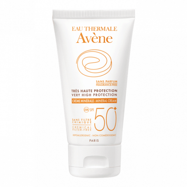 Avene - Solaire - Crème Minérale SPF50+ Sans Parfum 50ml