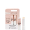 Deux baumes à lèvres BYPHASSE Baume à Lèvres Hydratant 2x4,8g sont présentés, l'un avec le capuchon et l'autre sans. L'emballage est rose clair avec un texte blanc, soulignant son effet hydratant pour les lèvres sèches et gercées. Dakar