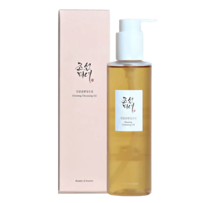 Un flacon de Beauty of Joseon Ginseng Cleansing Oil Huile Nettoyante Douce 210 ml