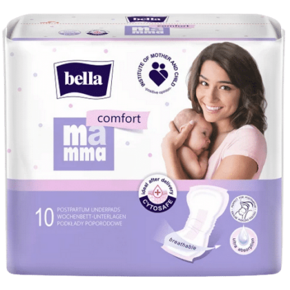 Bella Mamma Serviettes Post Accouchement Confort 10 pièces