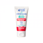 Tube blanc de MKL Crème mains certifiée BIO Réparatrice - 50 ml pour mains sèches ou abîmées