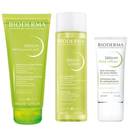 Coffret Bioderma Sebium Anti-Pore Dilatés : Resserre les Pores - Affine le Grain de Peau