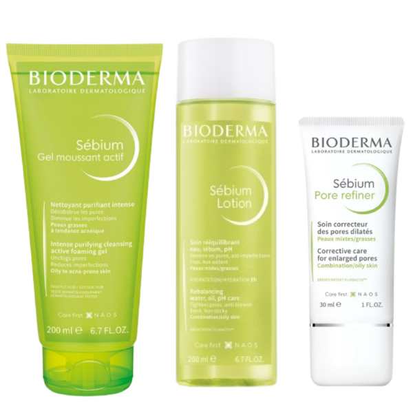 Coffret Bioderma Sebium Anti-Pore Dilatés : Resserre les Pores - Affine le Grain de Peau