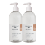 Deux flacons de Byphasse Gel Douche Avec Pompe Tous Types de Peaux 2x750 ml