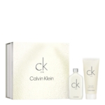 Le coffret unisexe Calvin Klein One comprend une eau de toilette de 50 ml et un gel douche de 100 ml, le tout dans une élégante boîte blanche avec la marque minimaliste CK One. Dakar