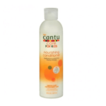 CANTU KIDS Après Shampoing au Karité (Après-Shampooing Nourrissant) - Flacon de 237 ml avec étiquette orange