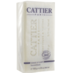 Barre de Cattier Surgras Karité Savon Doux Végétal Bio 150 g avec étiquetage soin visage et corps