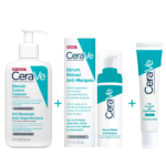 Un coffret de trois produits de soin Cerave Gamme Anti-Imperfections