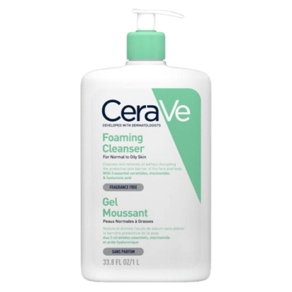Cerave Gel Moussant Peaux Grasses 1l