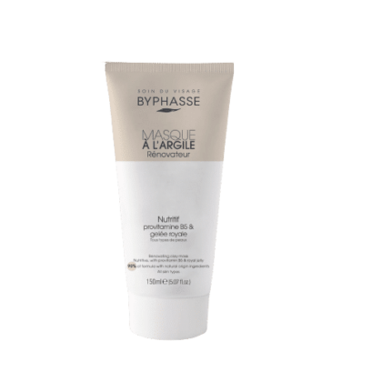 Byphasse Masque Nutritif à l'Argile Rénovateur TOUS TYPES DE PEAUX 150 ml
