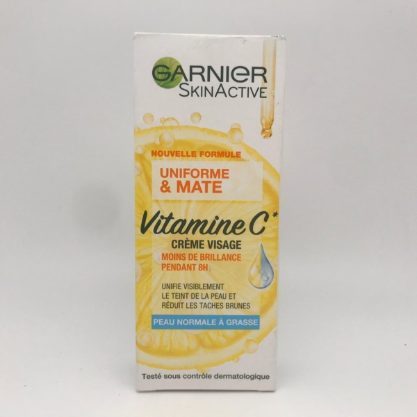 Garnier Vitamine C Crème Matifiante Uniforme Et Mate Anti-taches 40 ml
